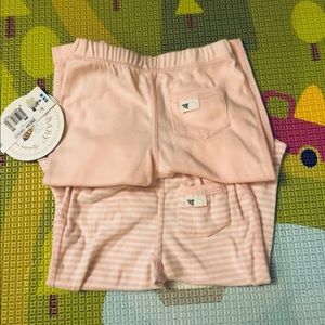 Baby Girl Burt’s Bee Organic Cotton Pants
